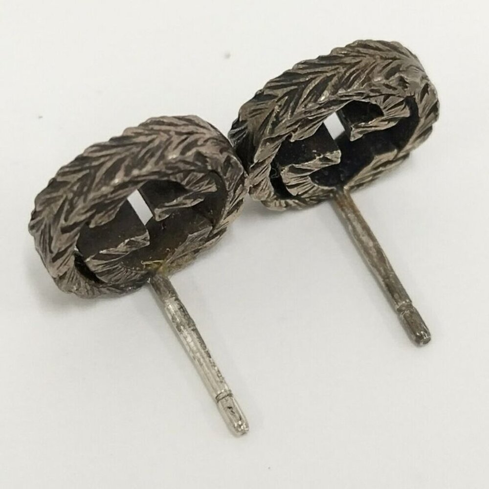 Gucci Earrings Interlocking SV 925 AG 925 Silver 925 Silver - Picture 7 of 9